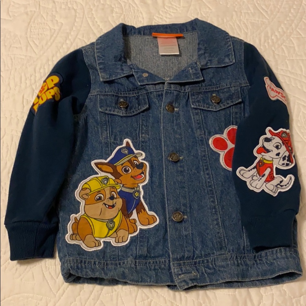 4T Nickelodeon Paw Patrol Denim Jacket